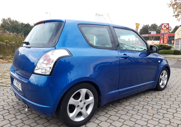 Suzuki Swift cena 12600 przebieg: 211000, rok produkcji 2007 z Bytom małe 326